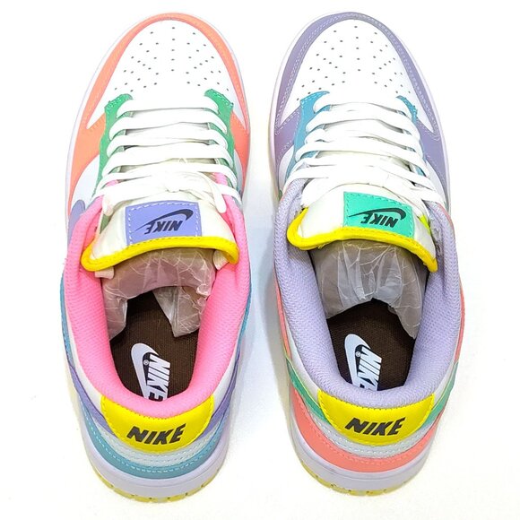 Nike Dunk Low SE Easter Candy Men 8.5 WMNS 10 Multi-Color DD1872-100 Wore Twice! - Picture 7 of 12